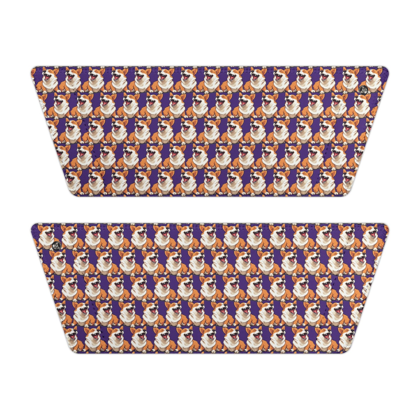 Comical Corgi Mosaic - Women's Slide Sandals