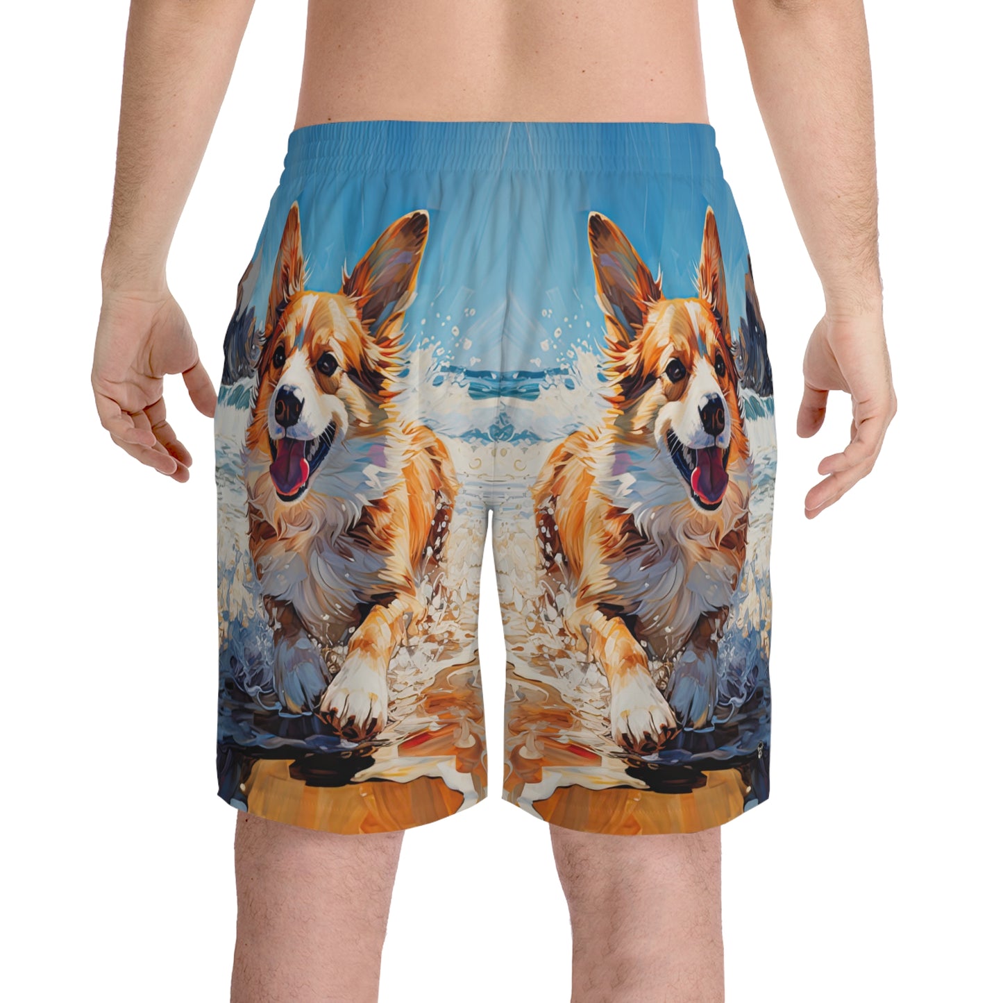 Coastal Corgi Board Shorts