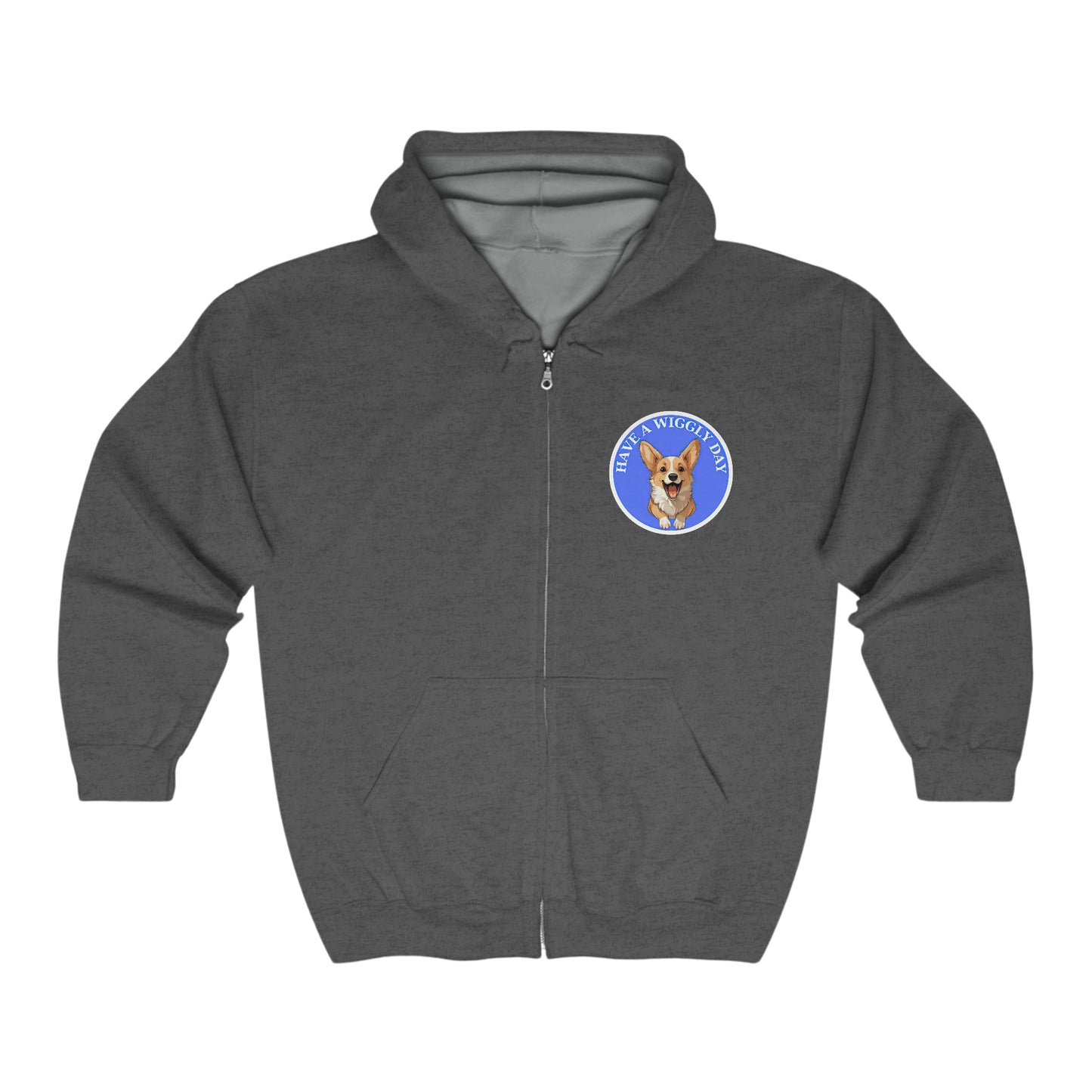 Have a Wiggly Day - Zip Hoodie