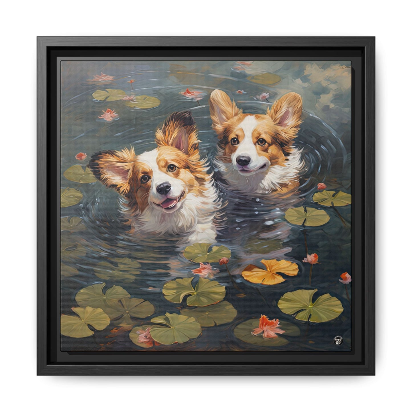 Pond Pups on Canvas