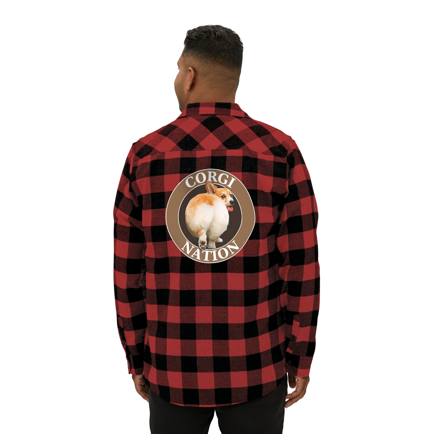 Corgi Nation - Flannel Shirt