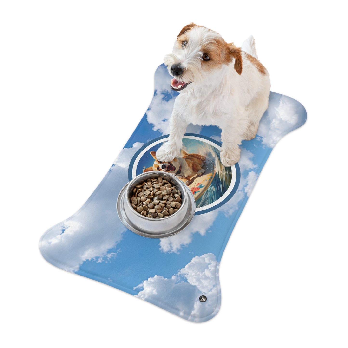 Cowabunga Corgi - Feeding Mat