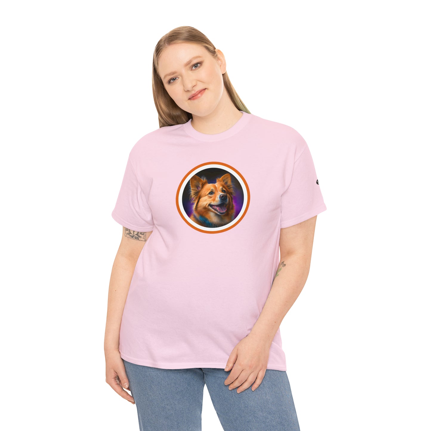Golden Corgi - Unisex Heavy Cotton Tee