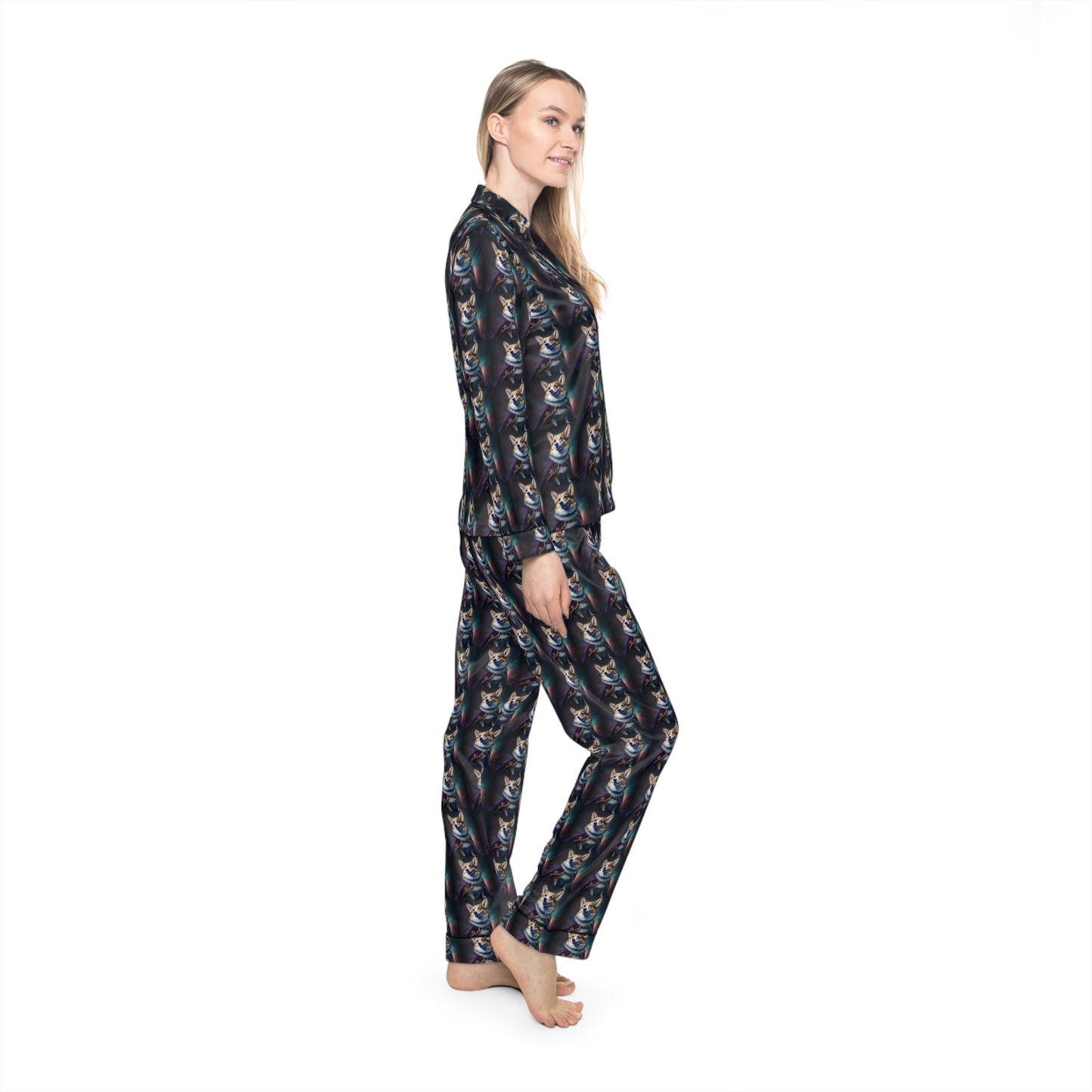 Born To Be Royal Silky Pajamas