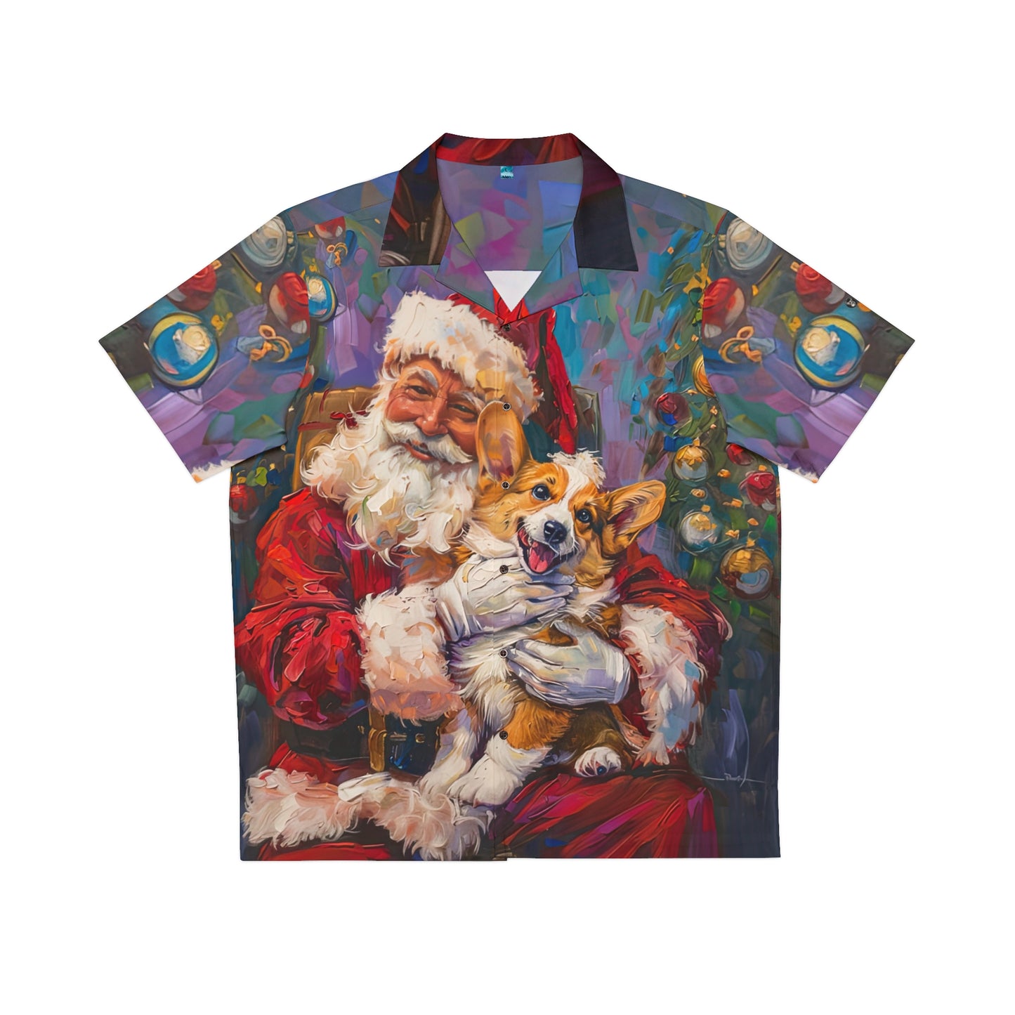 Christmas Corgi Hawaiian Shirt