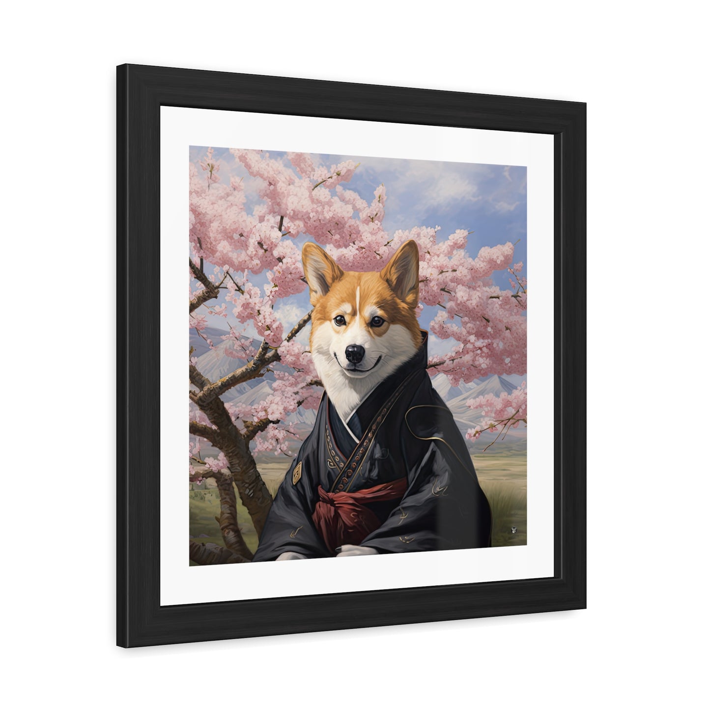 Zendog - Framed Print