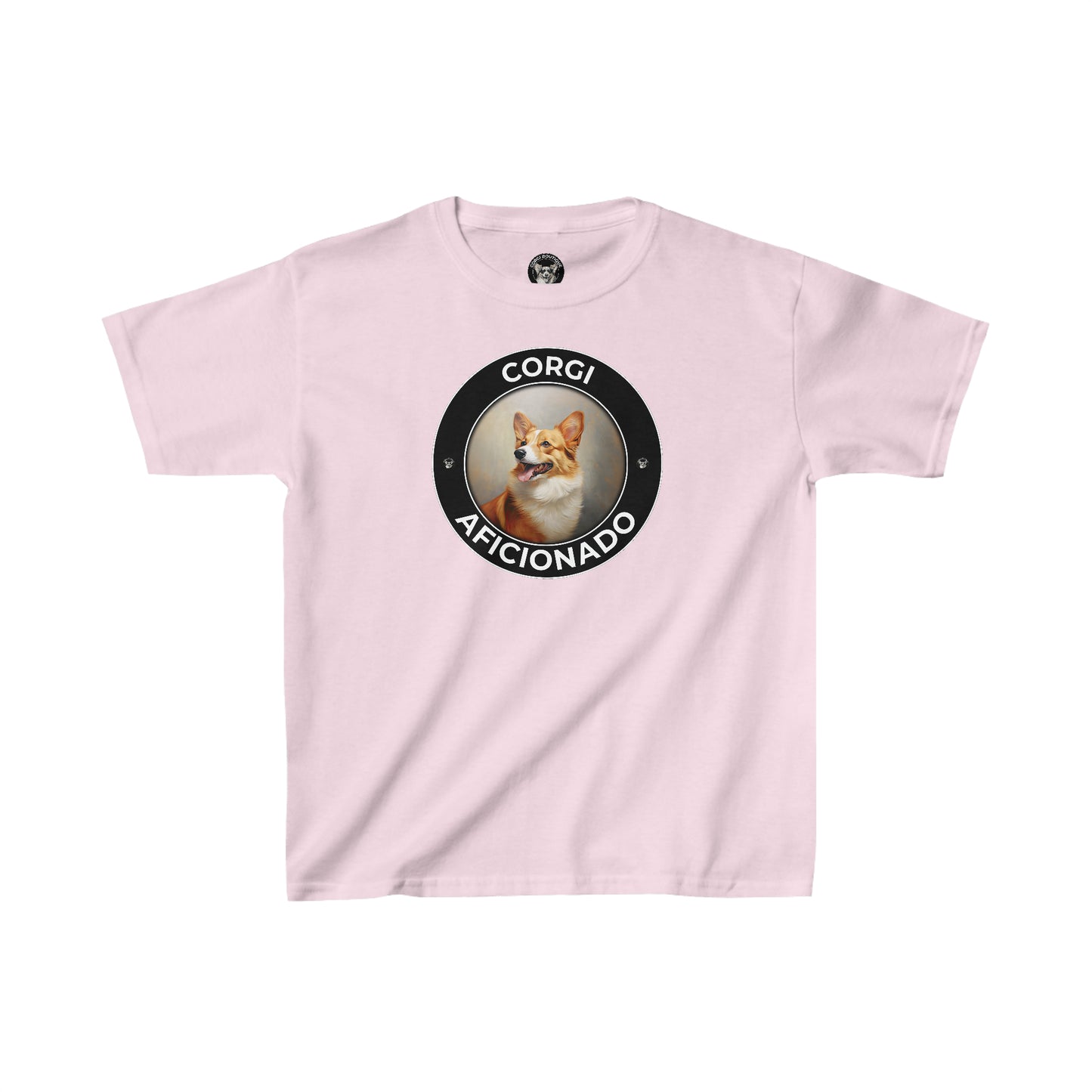 Corgi Aficionado - Kids Heavy Cotton Tee