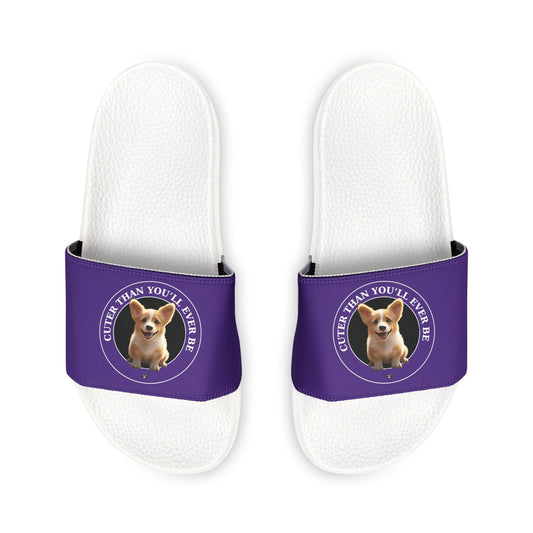 Cuter Than You - Women's Slide Sandals
