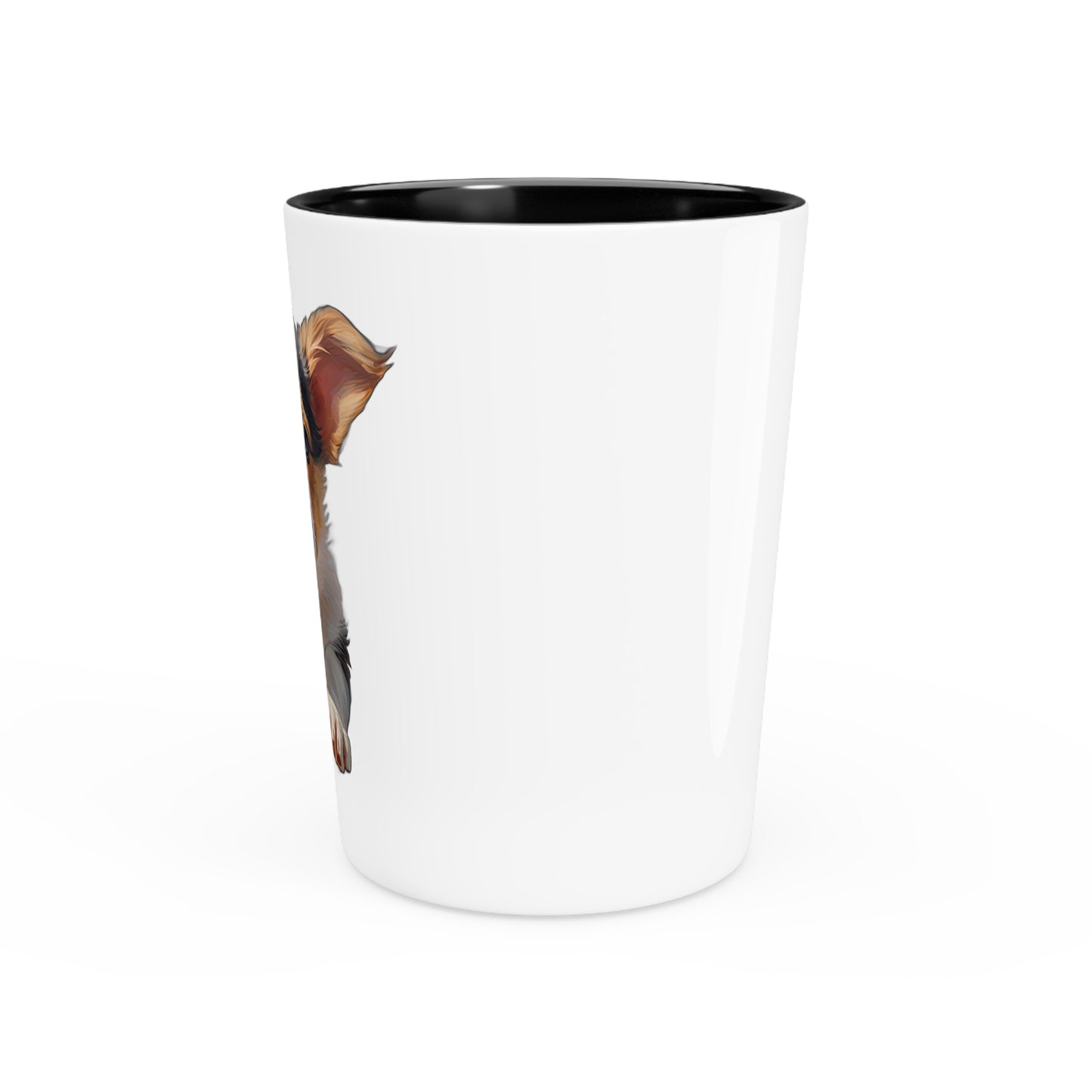 Puppy Portrait - Espresso/Shot Glass