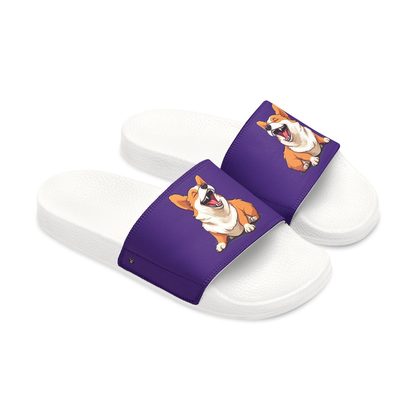 Comical Corgi - Women's Slide Sandals