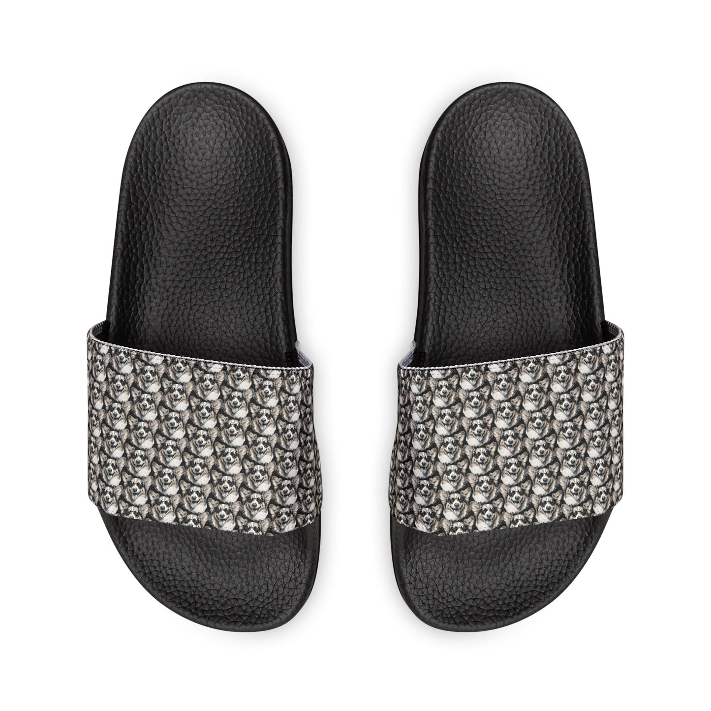 Corgi Cool Mosaic - Men's Slide Sandals