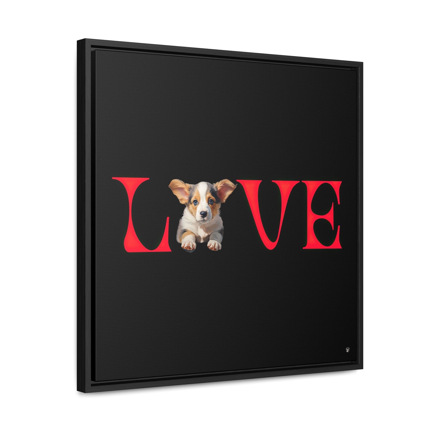 LOVE - Framed on Canvas