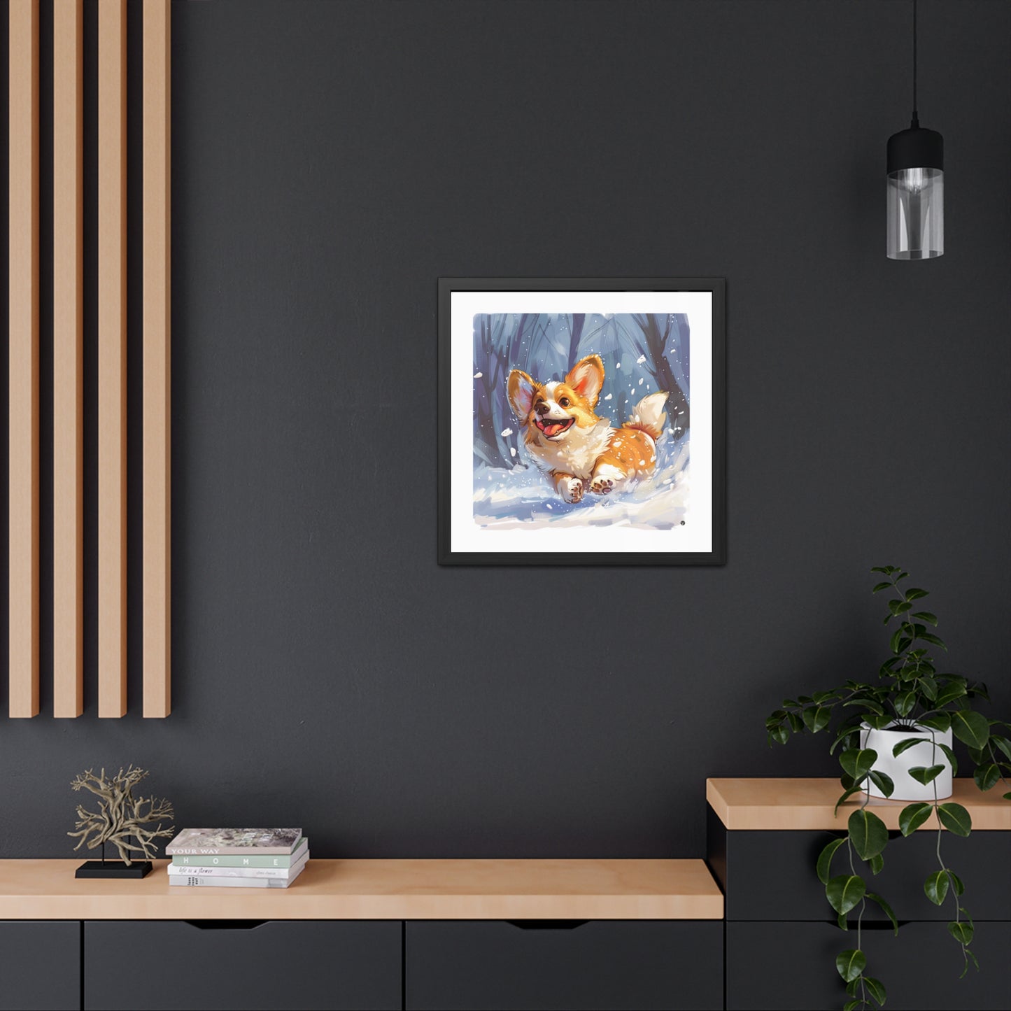 Winter Fun Framed Print