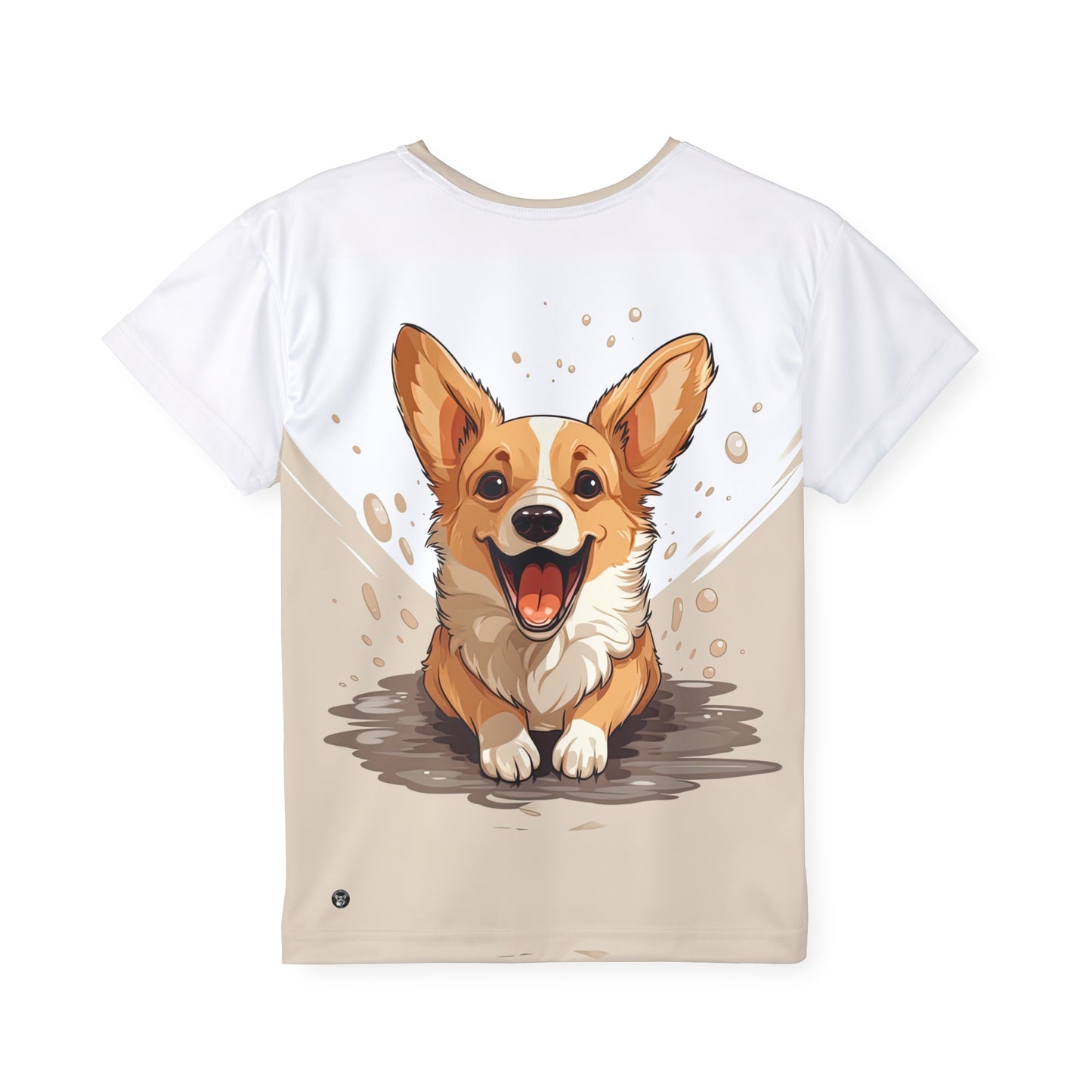 Corgi Cuteness Kid's Sports Tee