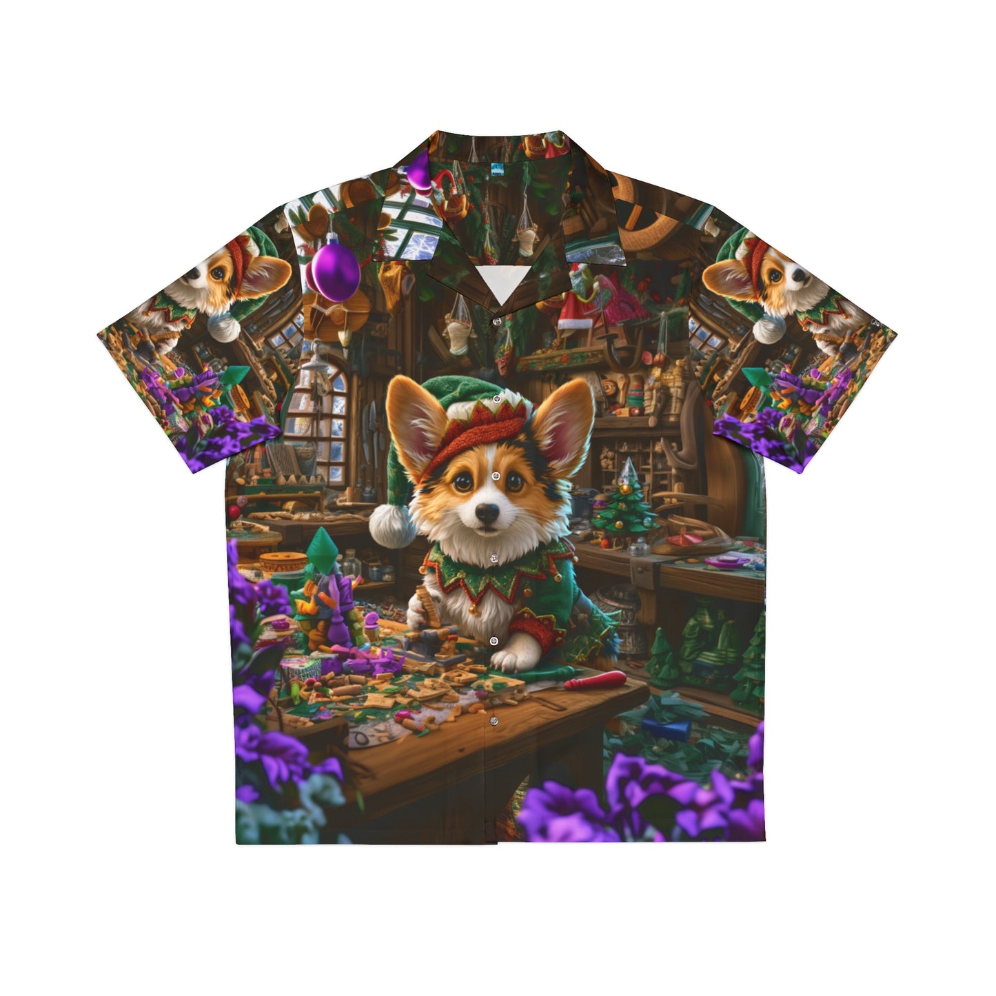 Santa's Little Helper Hawaiian Shirt