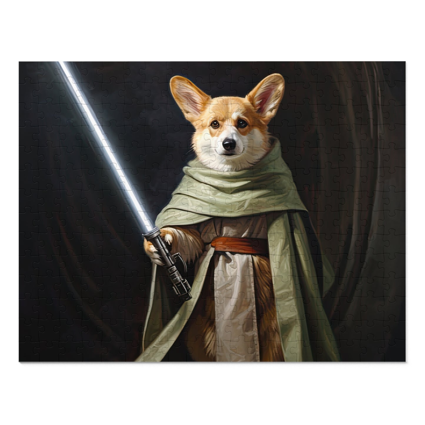 Jedi Corgi - Jigsaw Puzzle
