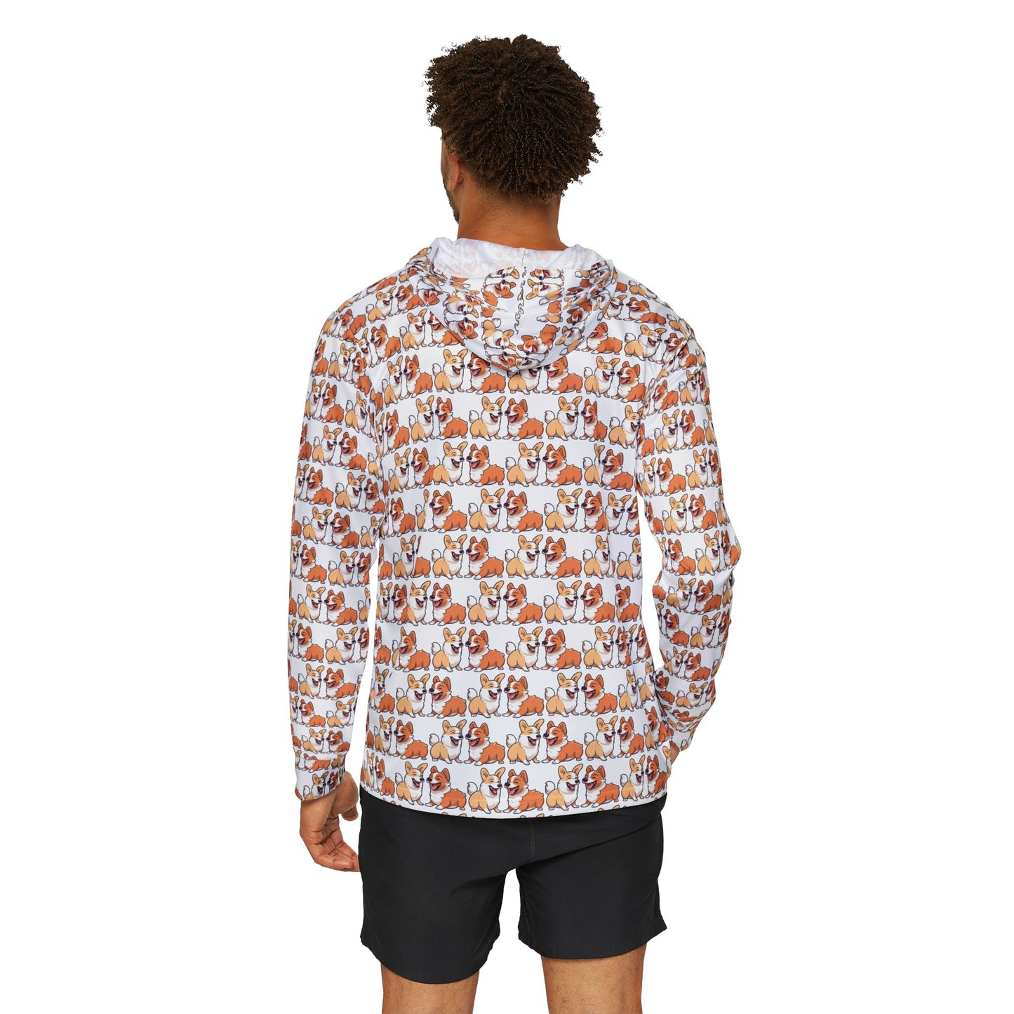 Corgi Couple Light Hoodie