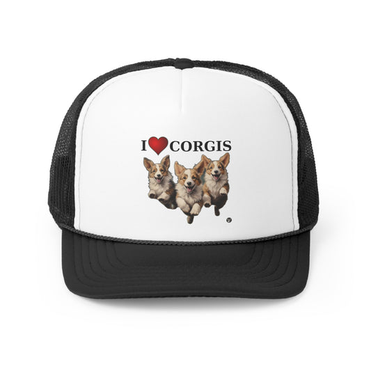 I Heart Corgis - Trucker Cap