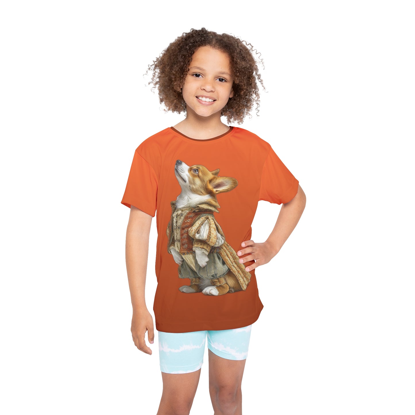 Prince Corgi Kid's Sports Tee