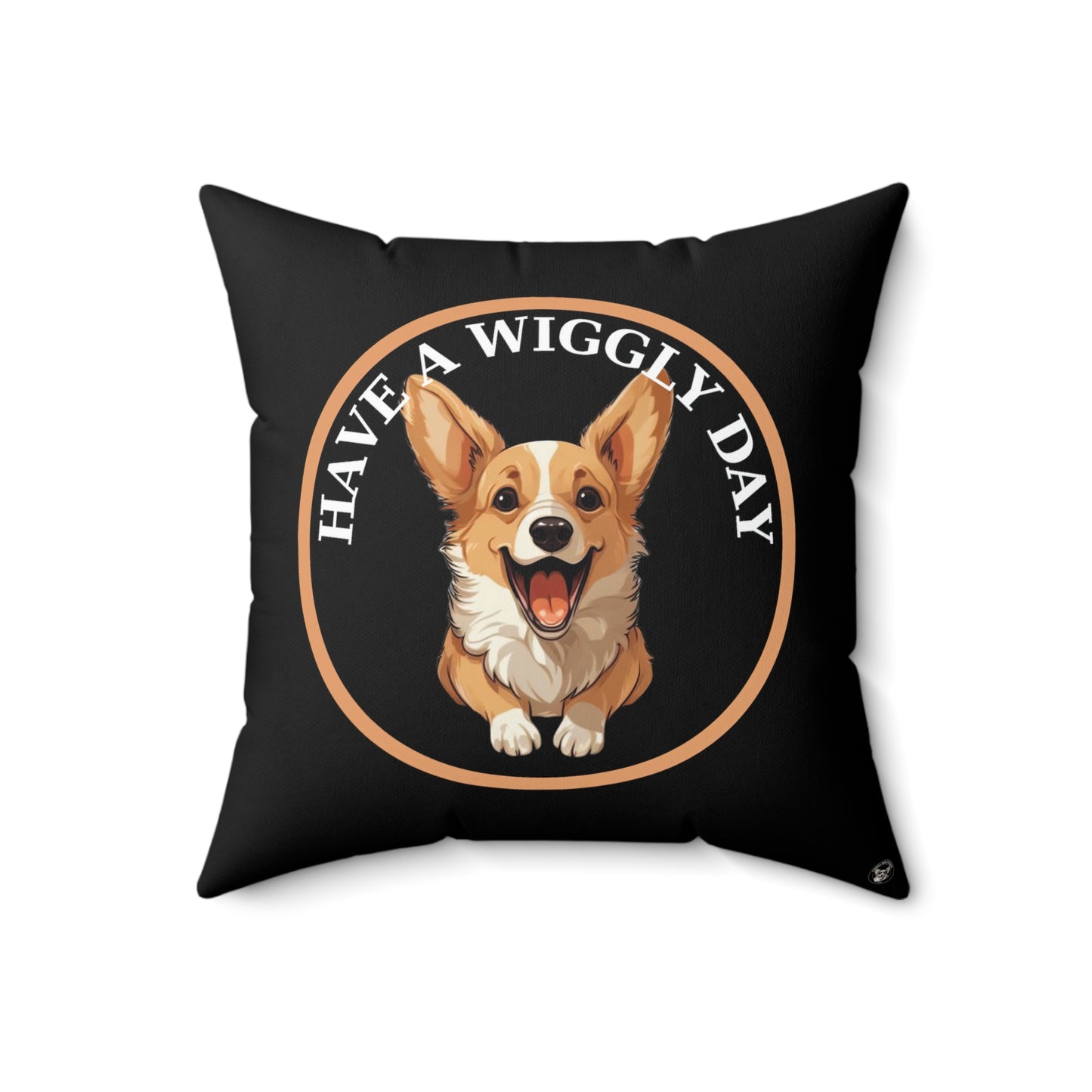 Have a Wiggly Day - Throw Pillow