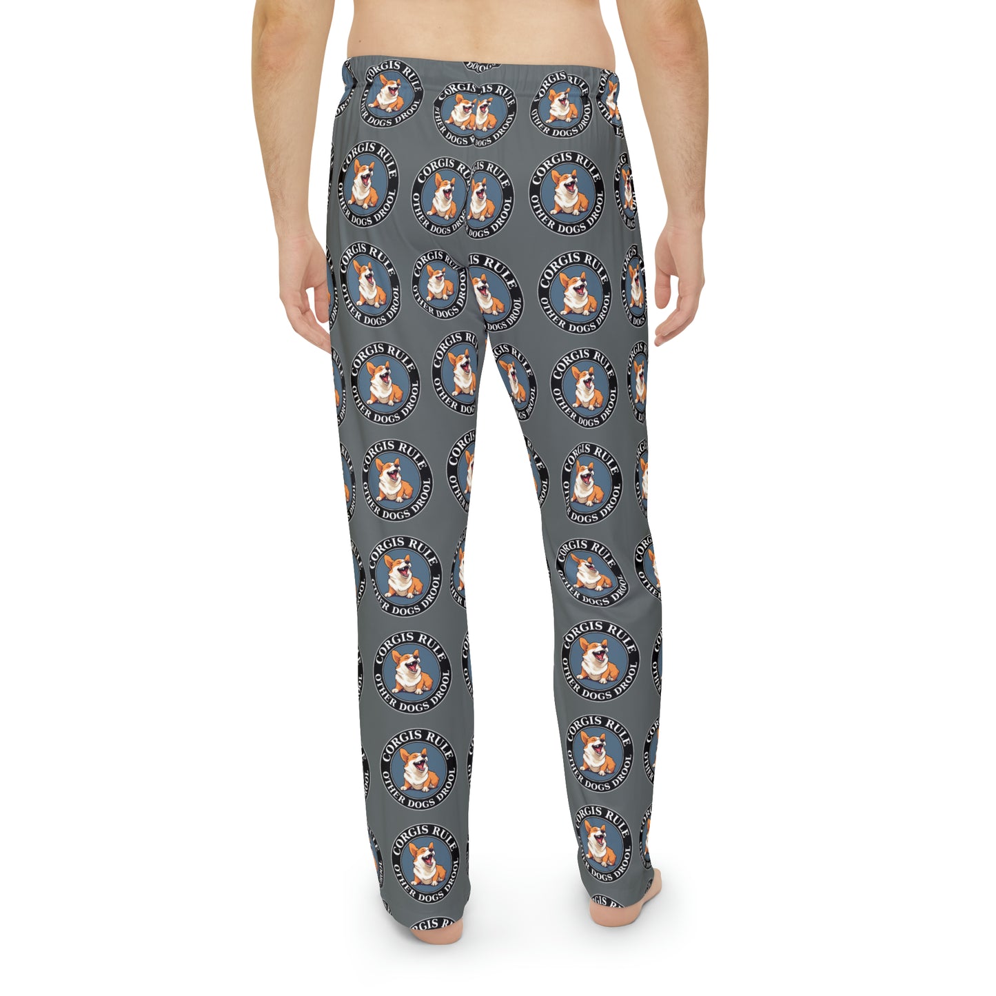 Corgis Rule...Other Dogs Drool - Men's Pajama Pants