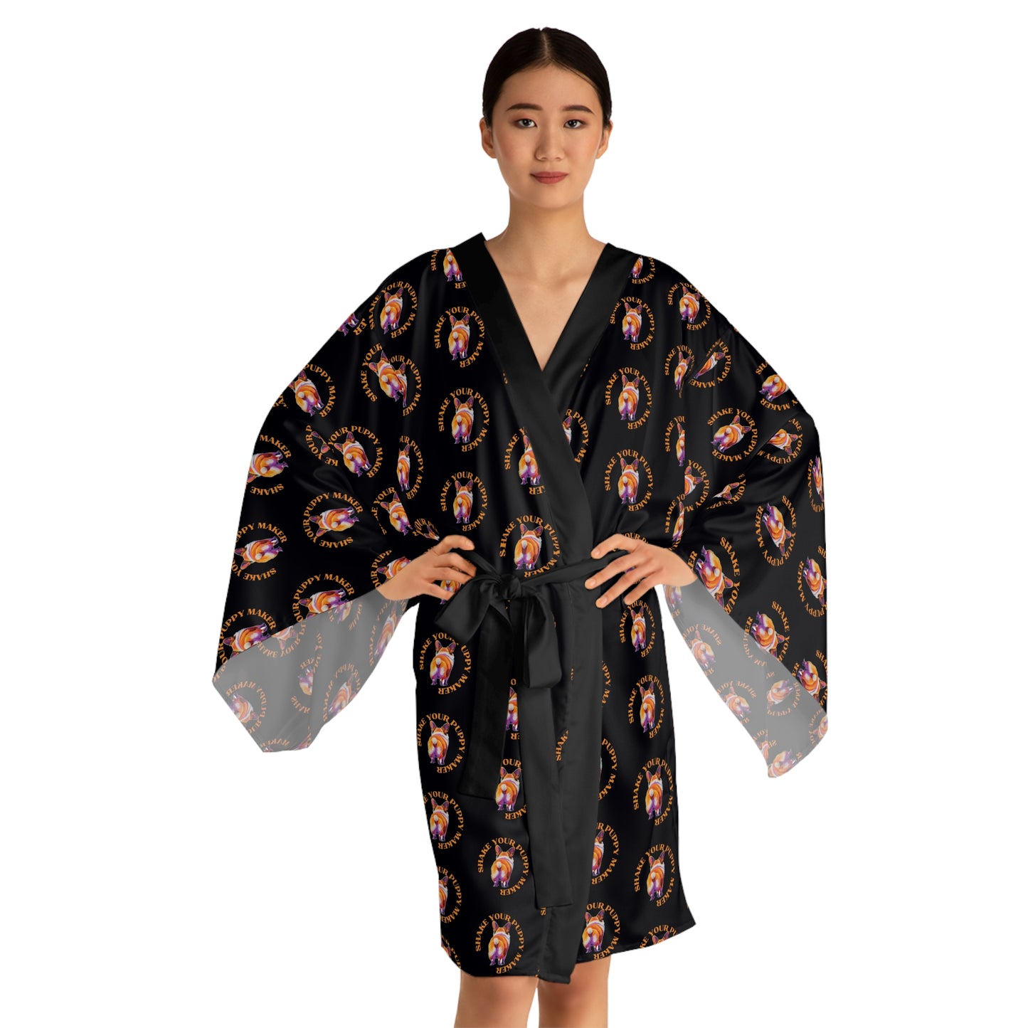 Shake Your Puppy Maker Kimono Robe