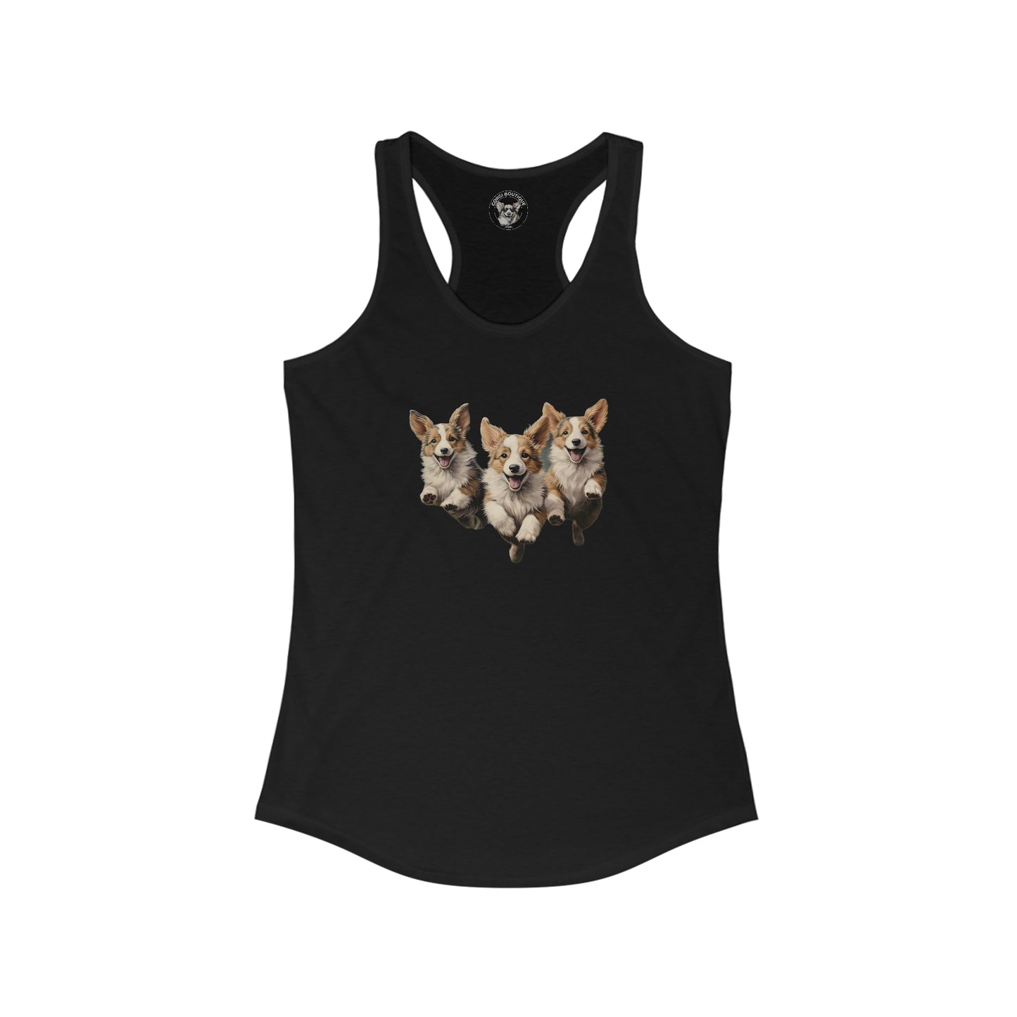 Corgi Enthusiasm - Racerback Tank