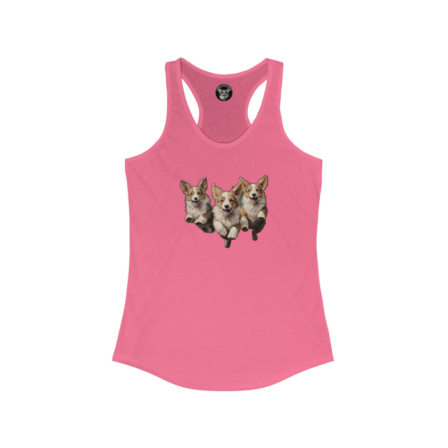 Corgi Enthusiasm - Racerback Tank