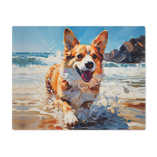 Coastal Corgi - Placemat