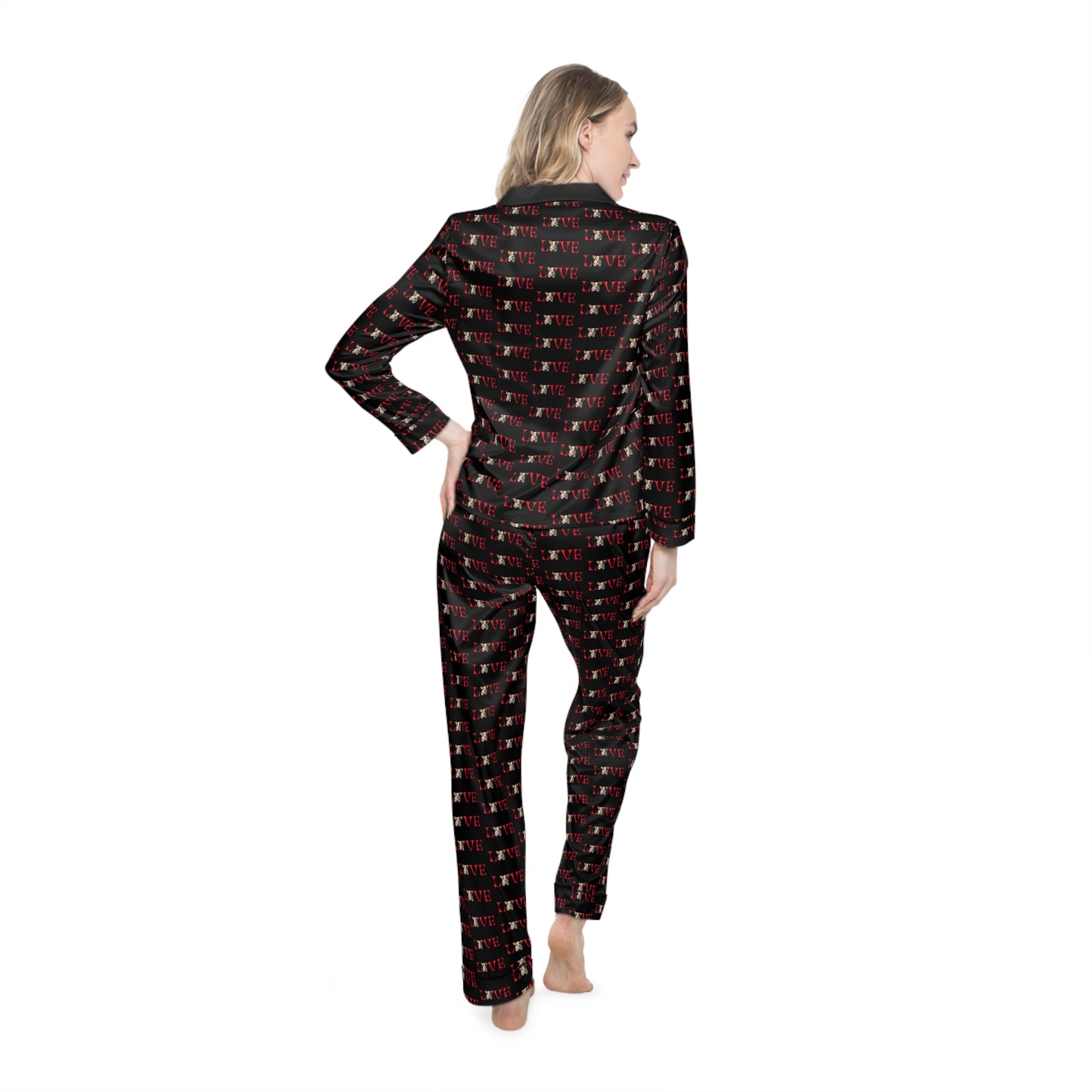 LOVE Silky Pajamas
