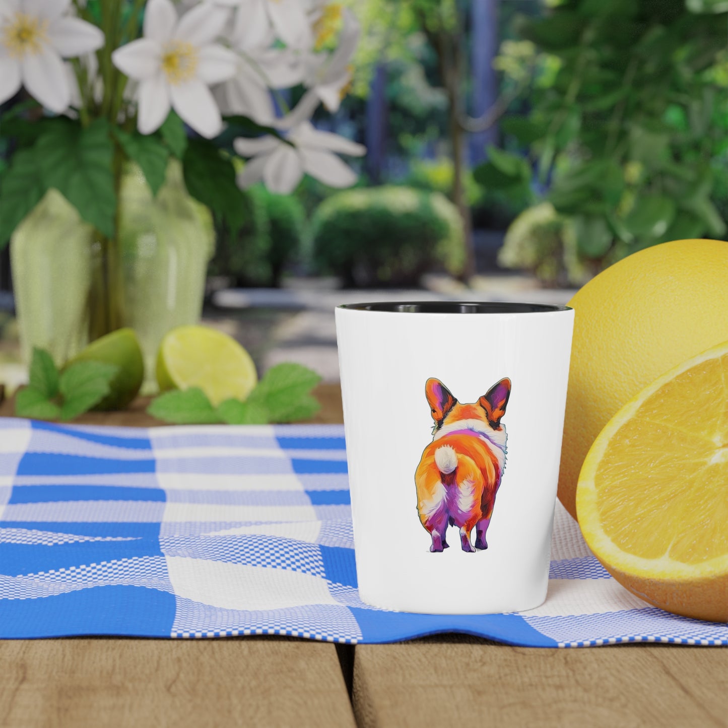 Corgi Butt - Espresso/Shot Glass