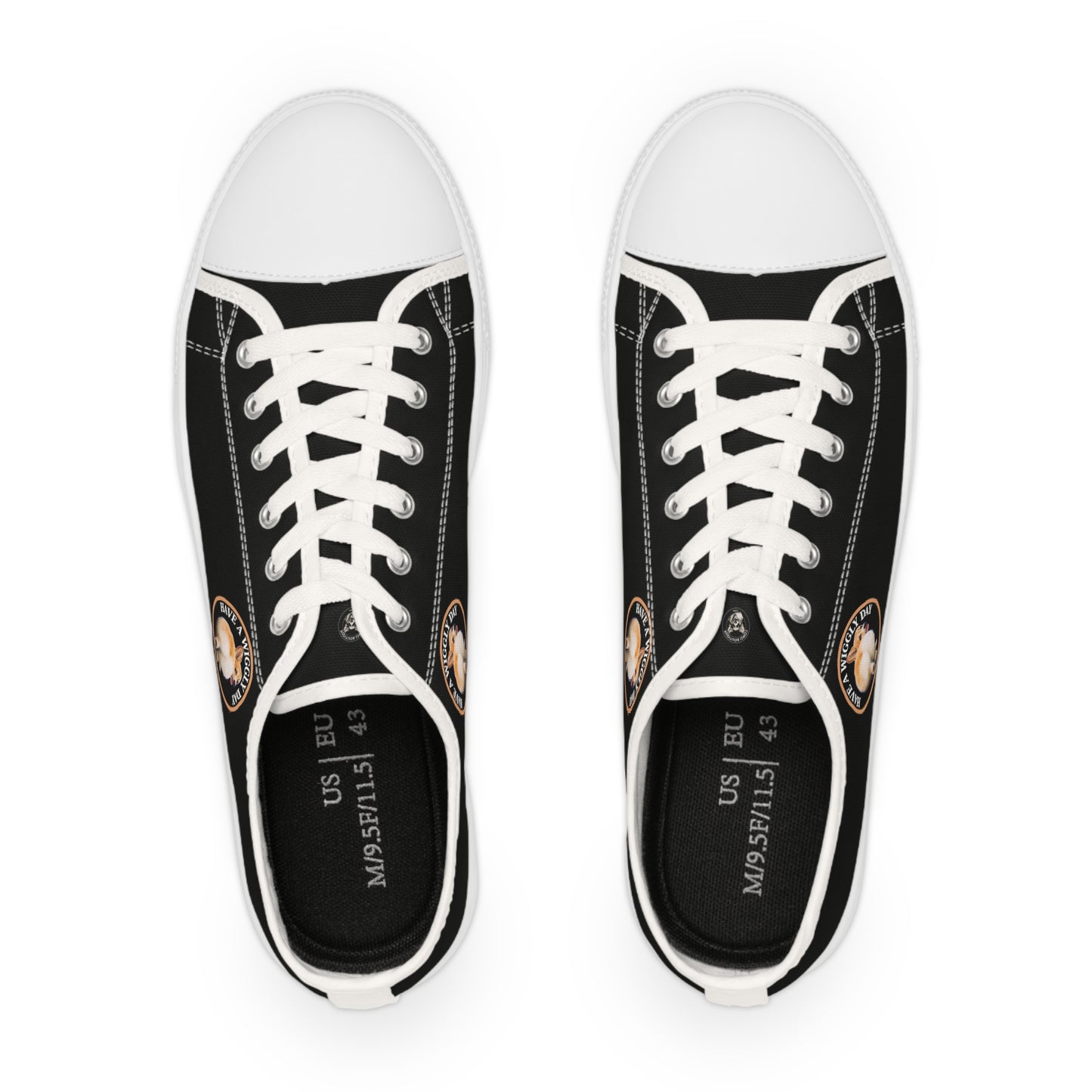 Have a Wiggly Day - Men's Low Top Sneakers