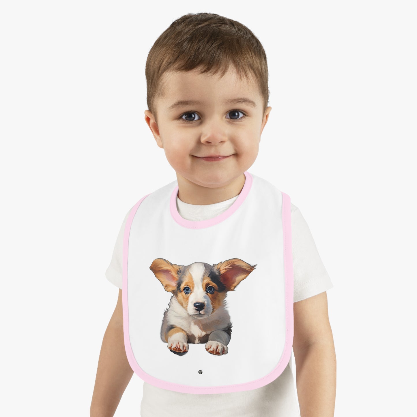 Puppy Portrait - Baby Bib