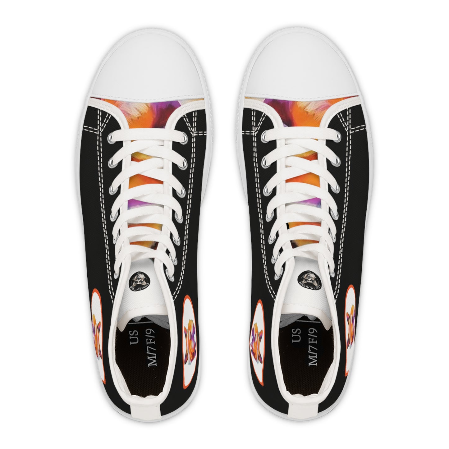 Corgi Butt - Women's High Top Sneakers