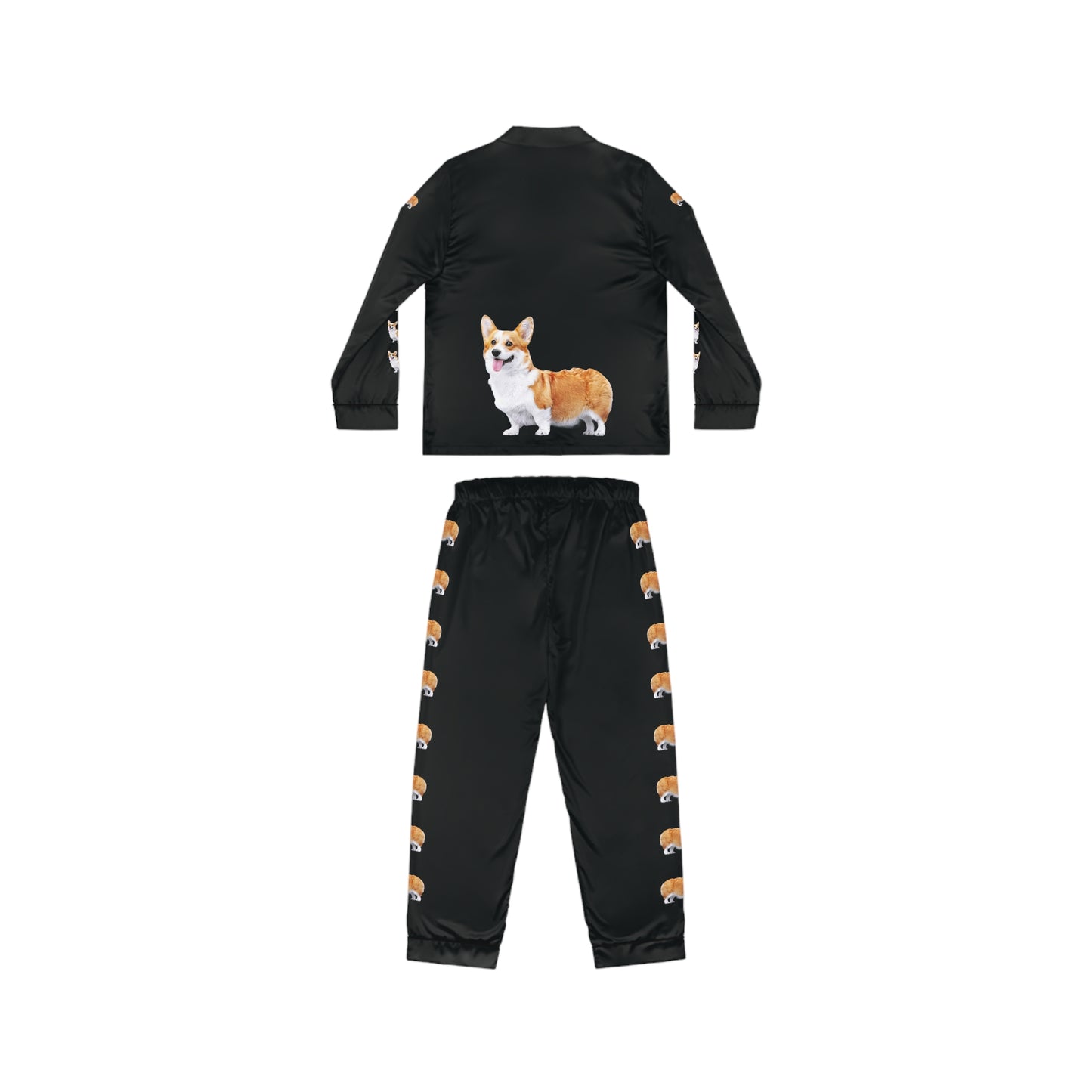 Classic Corgi Silky Pajamas