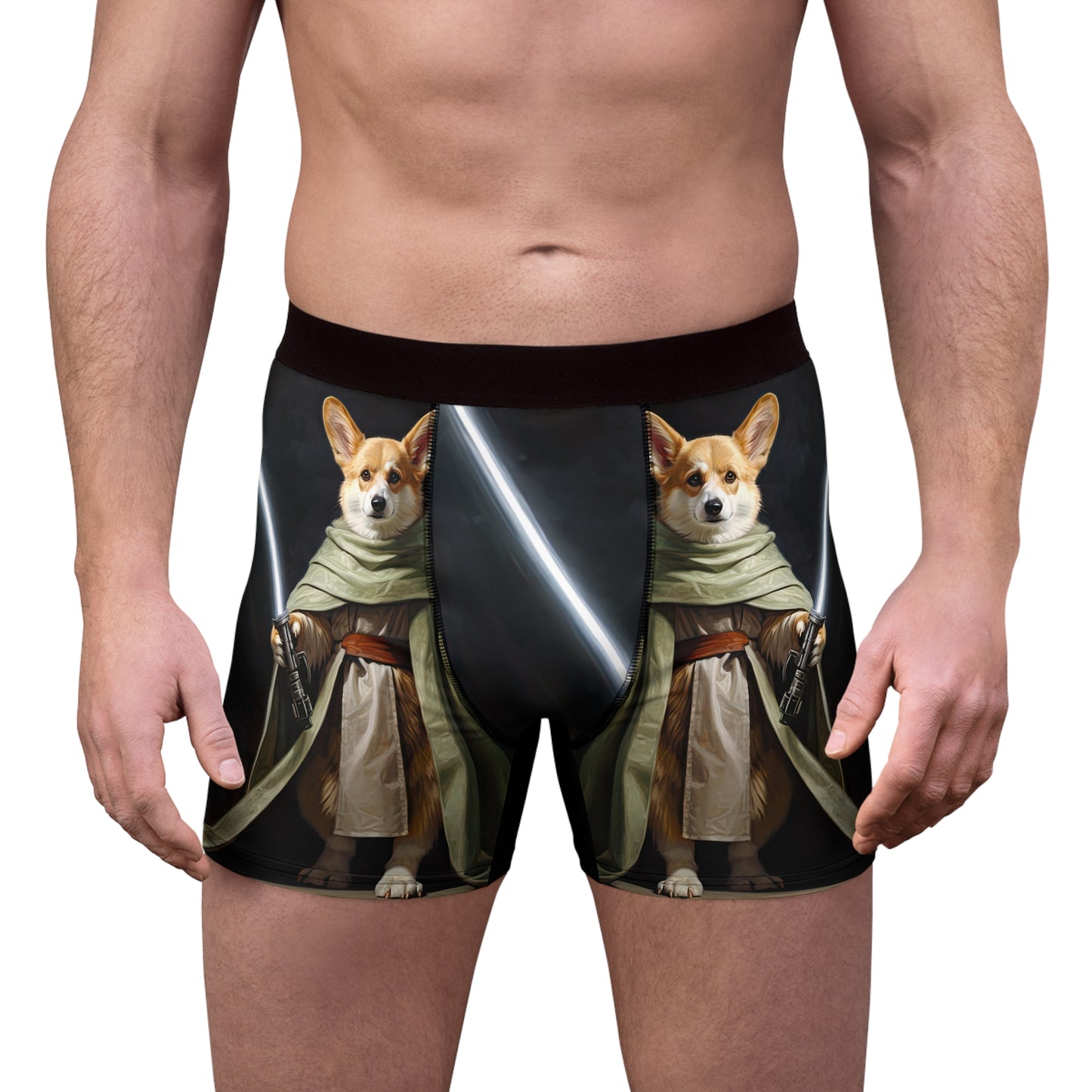 Jedi Corgi Boxer Briefs