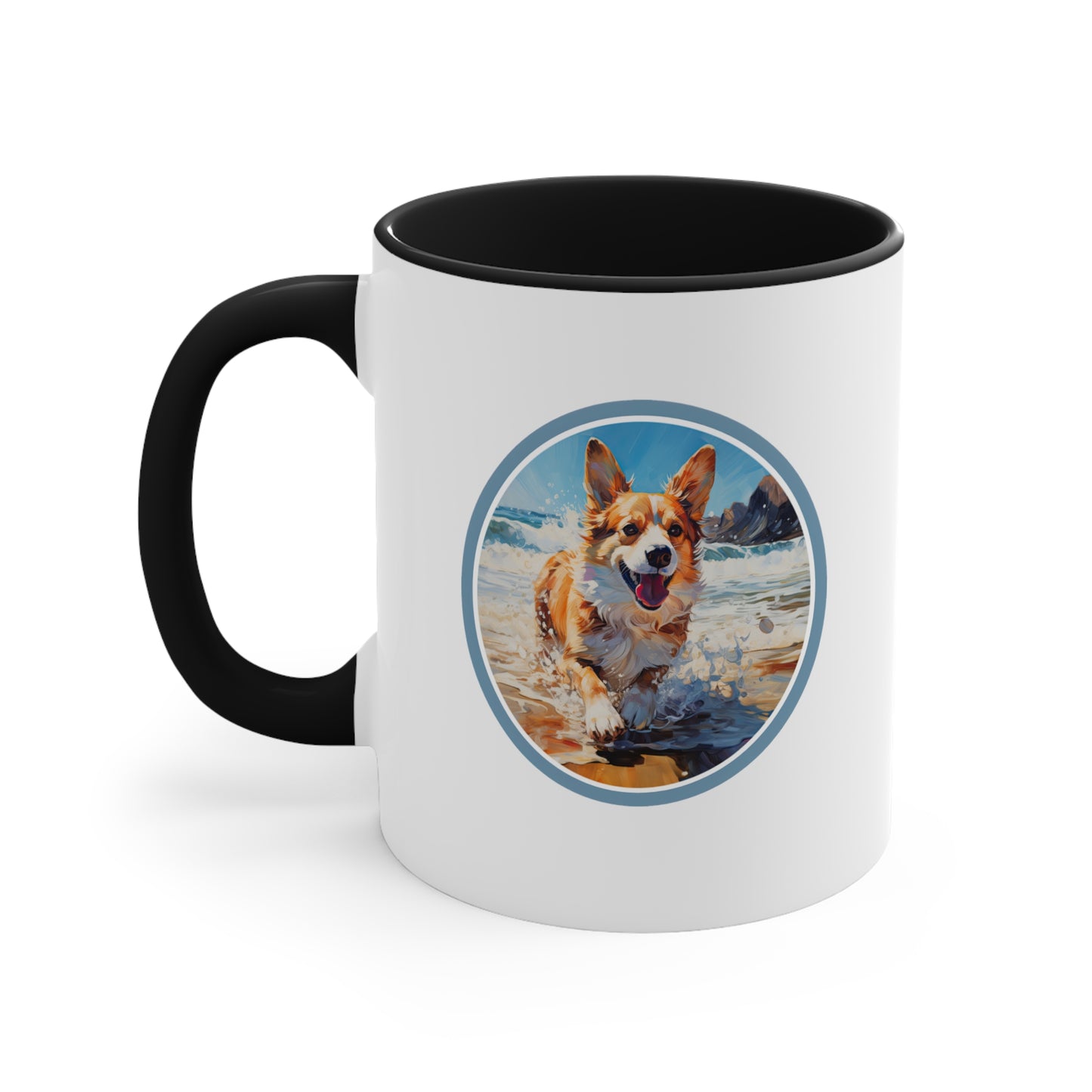 Coastal Corgi - Mug