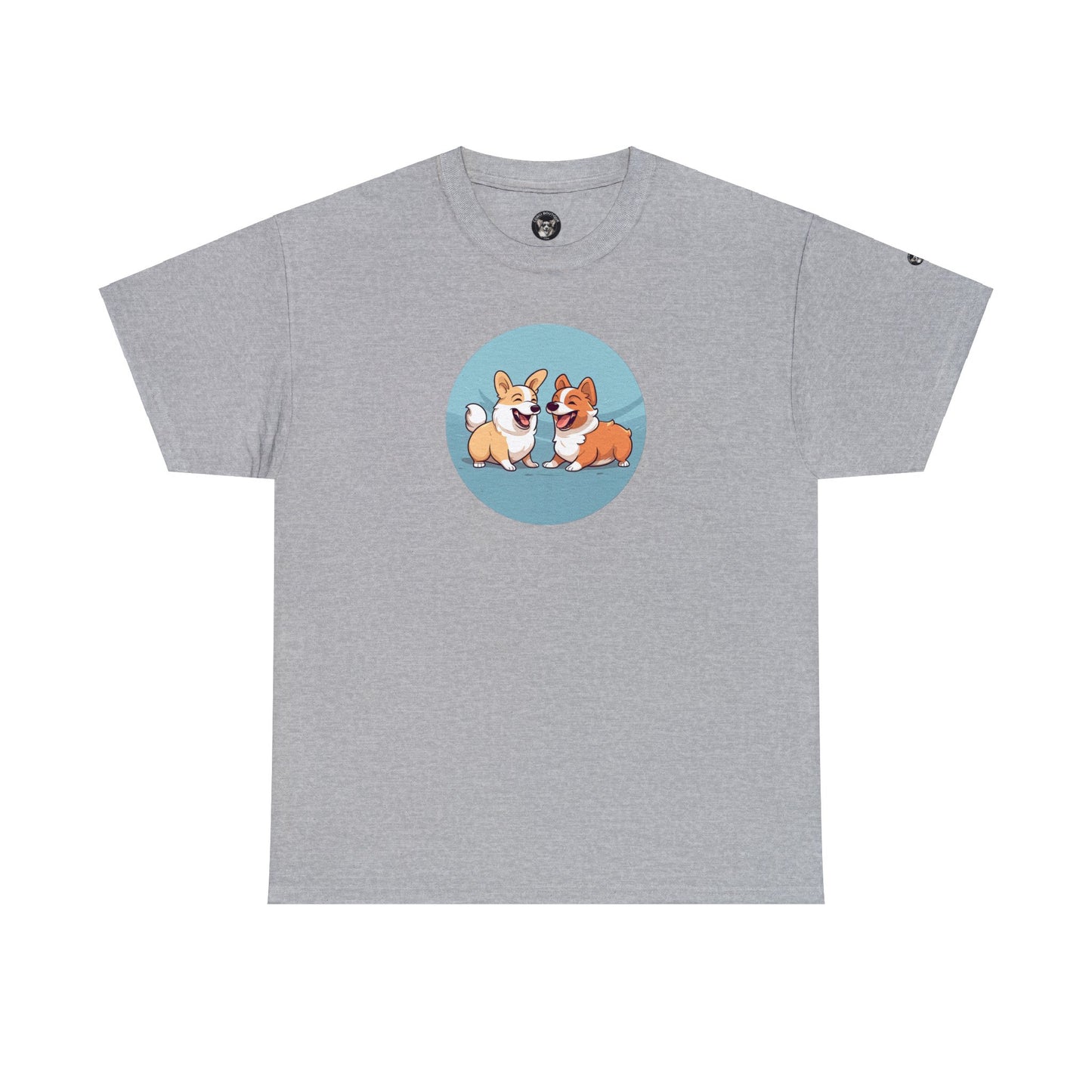 Corgi Couple - Unisex Heavy Cotton Tee