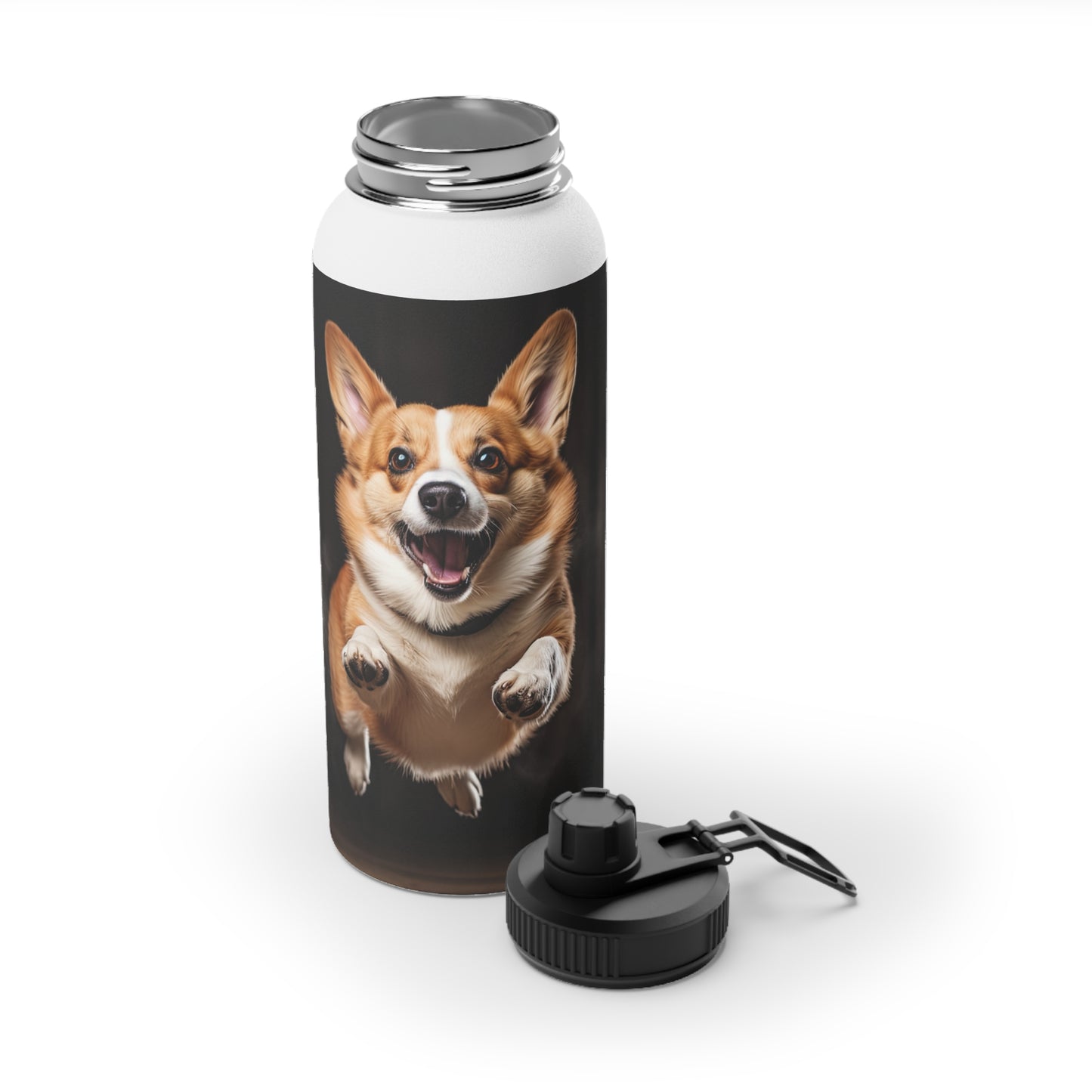 The Greeter - Water Bottle with Sport Lid