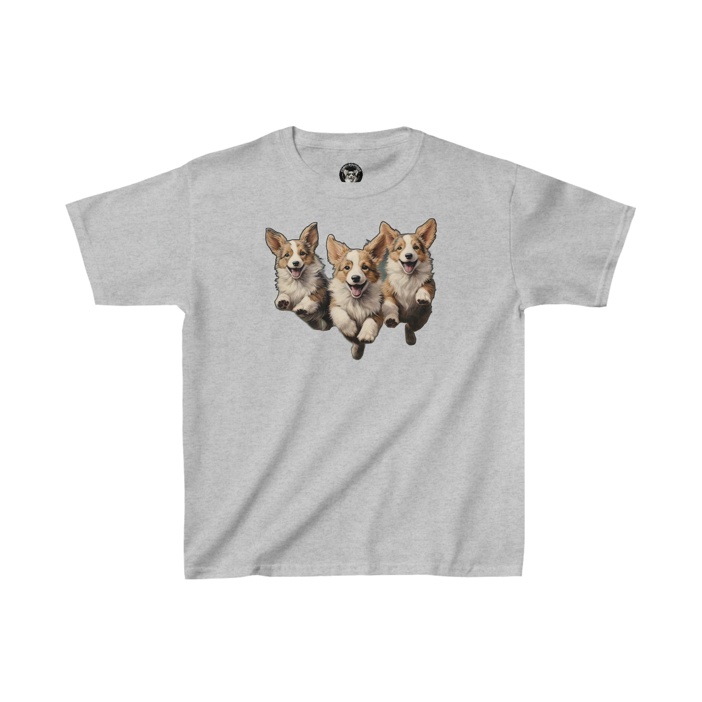 Corgi Enthusiasm - Kids Heavy Cotton Tee