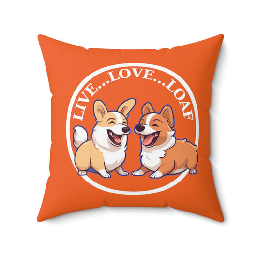 Live...Love...Loaf - Throw Pillow