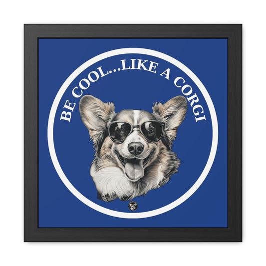 Be Cool - Framed Print