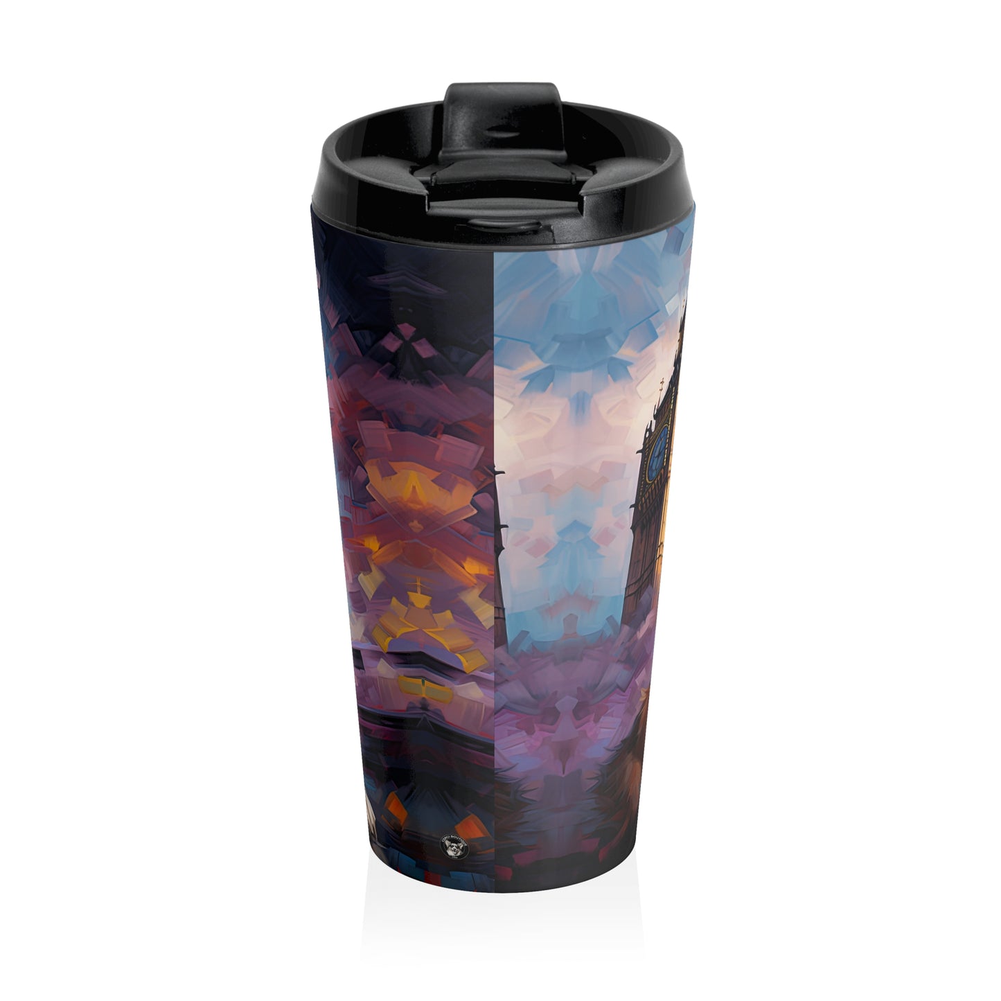 Corgi and Ben - Travel Mug