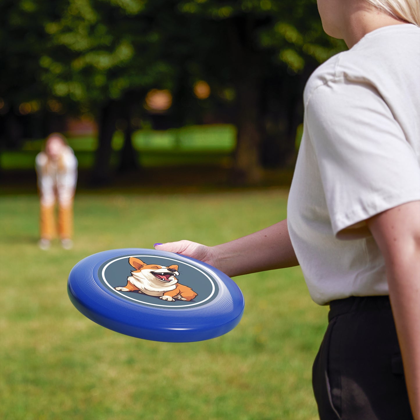 Comical Corgi - Wham-O Frisbee
