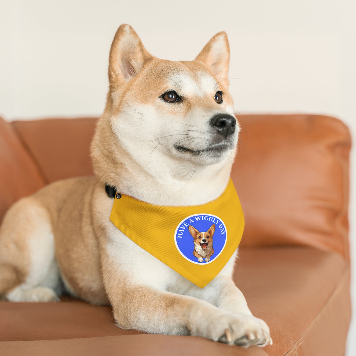 Have a Wiggly Day - Bandana Collar