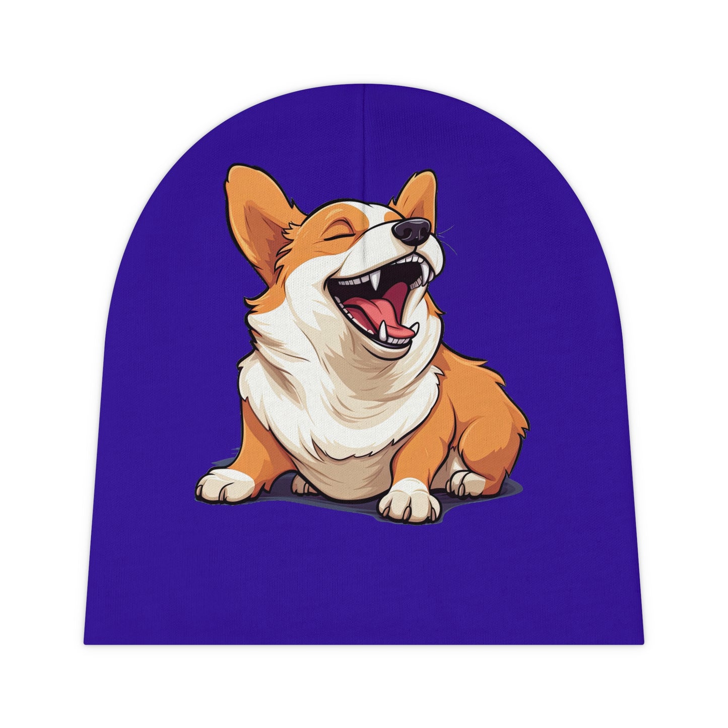 Comical Corgi Baby Beanie