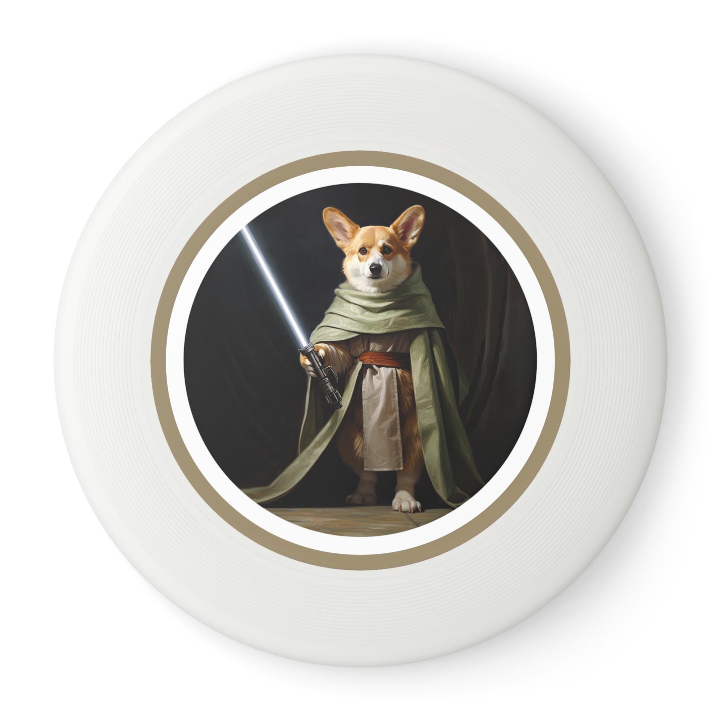 Jedi Corgi - Wham-O Frisbee