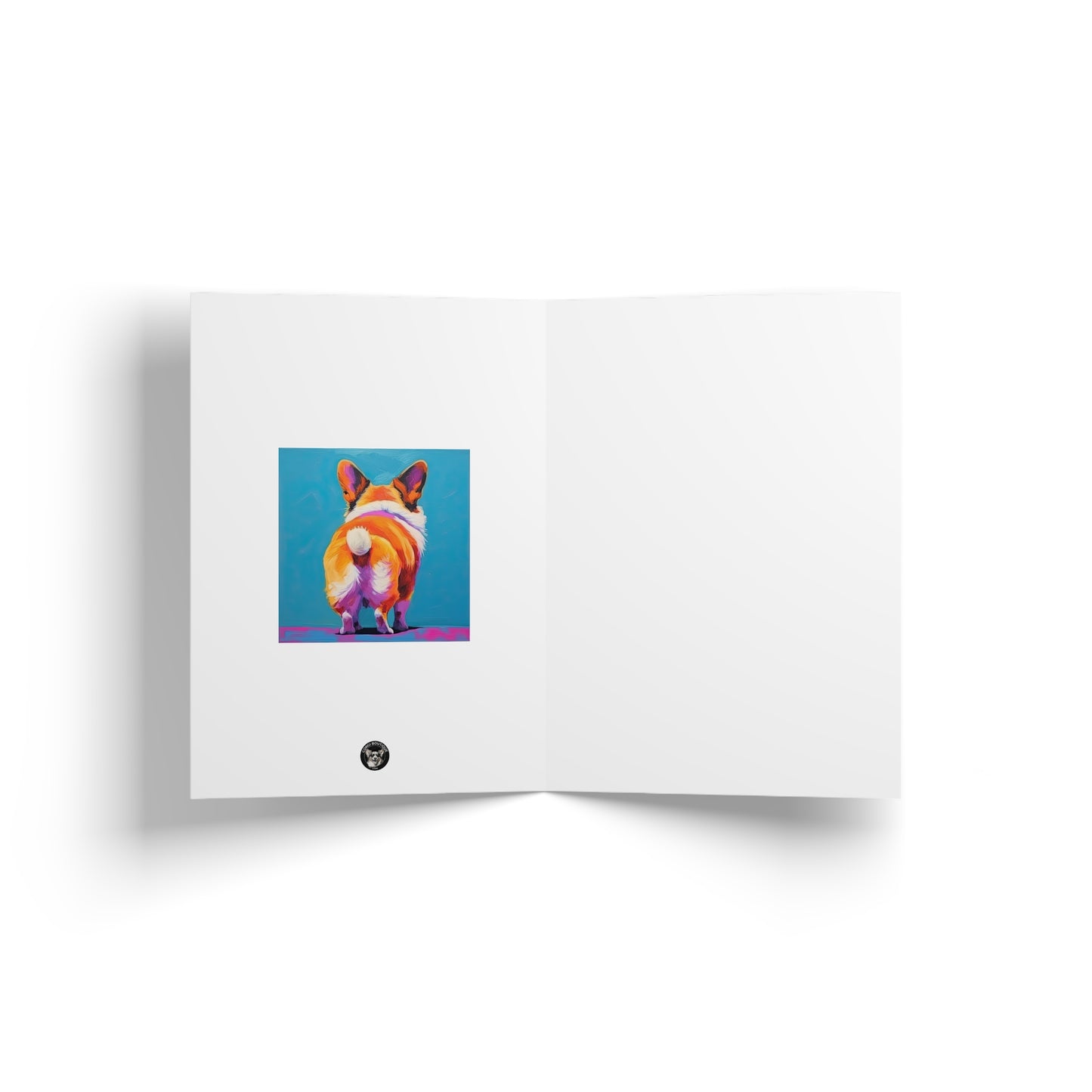 Corgi Butt - Greeting Card
