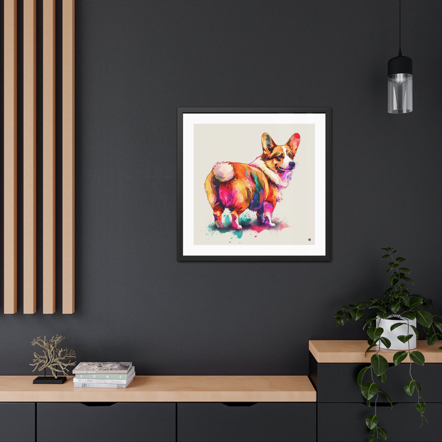 The Observer - Framed Print