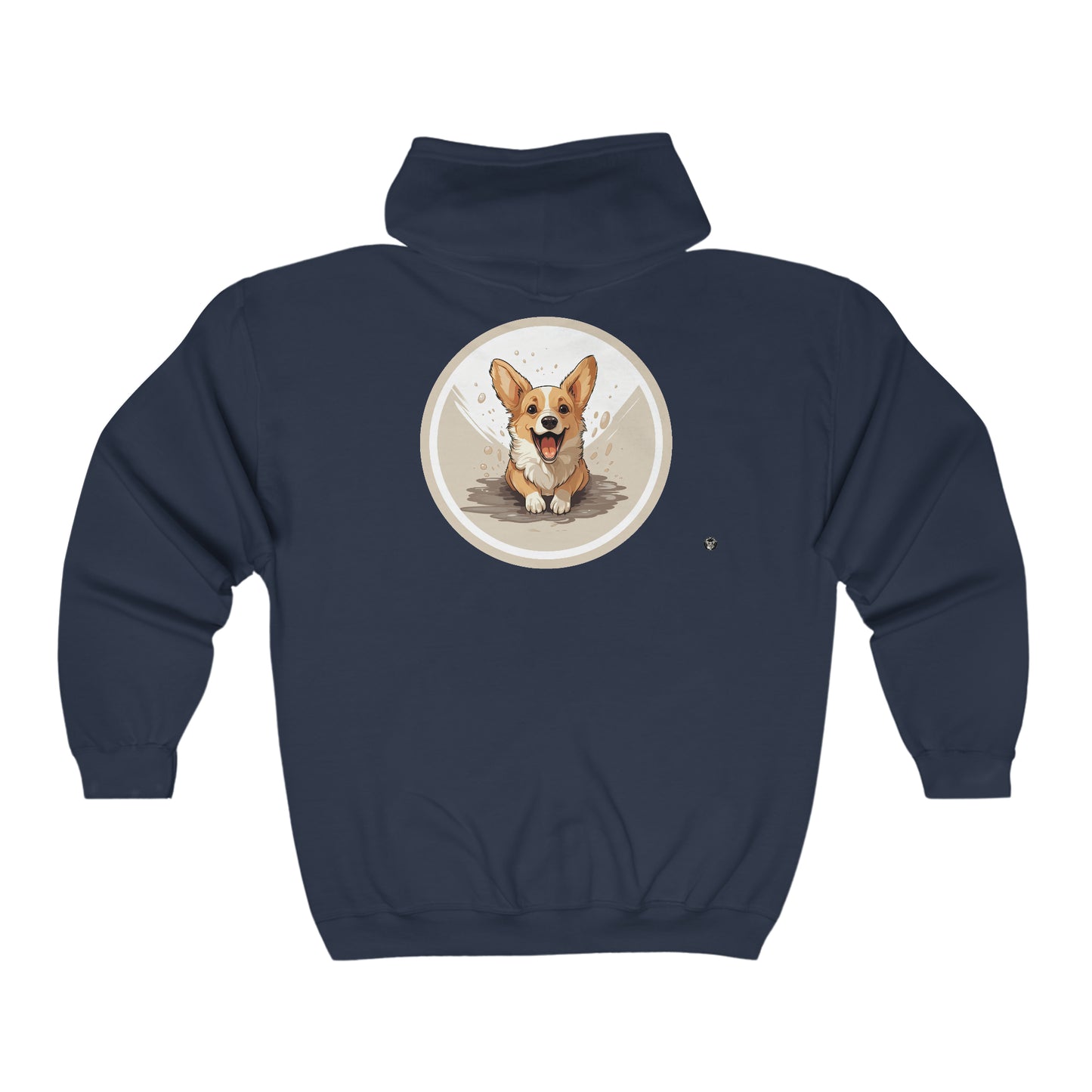 Corgi Cuteness - Zip Hoodie